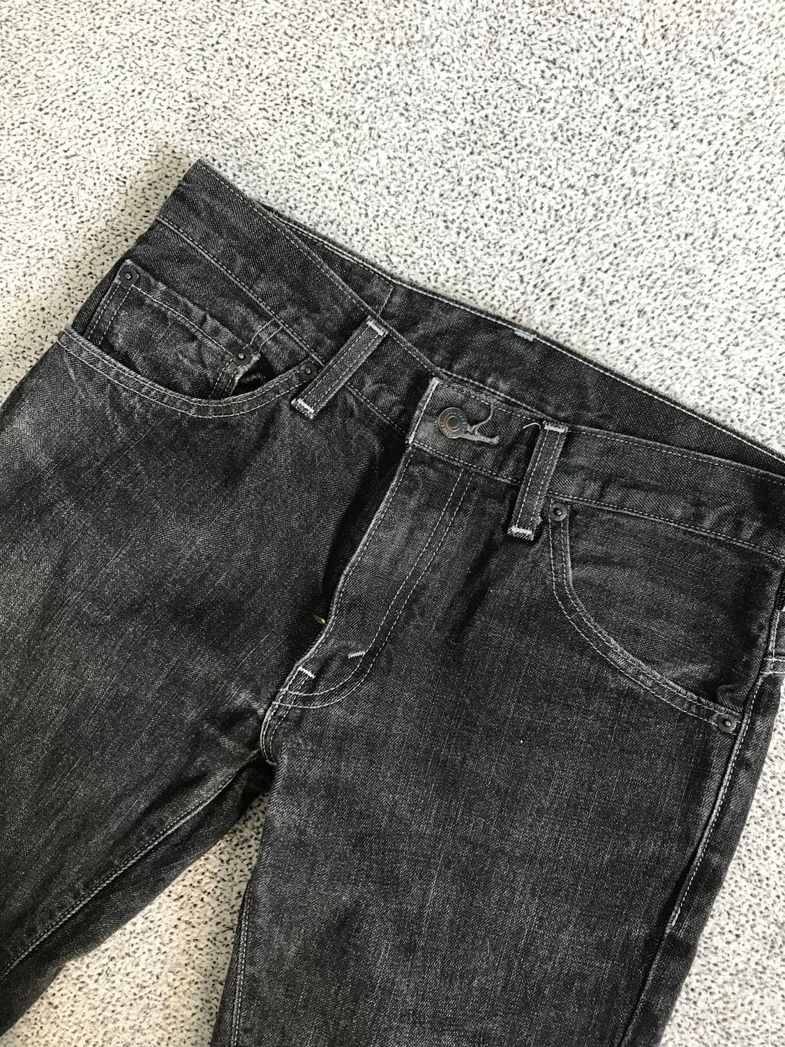 리바이스 606 블랙 데님 팬츠 상품이미지10