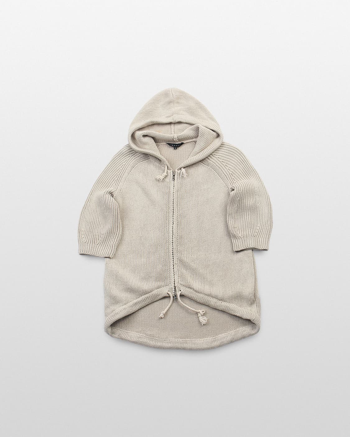 THEORY(JPN) Linen Blend Hood Knit Zip-Up 상품이미지1