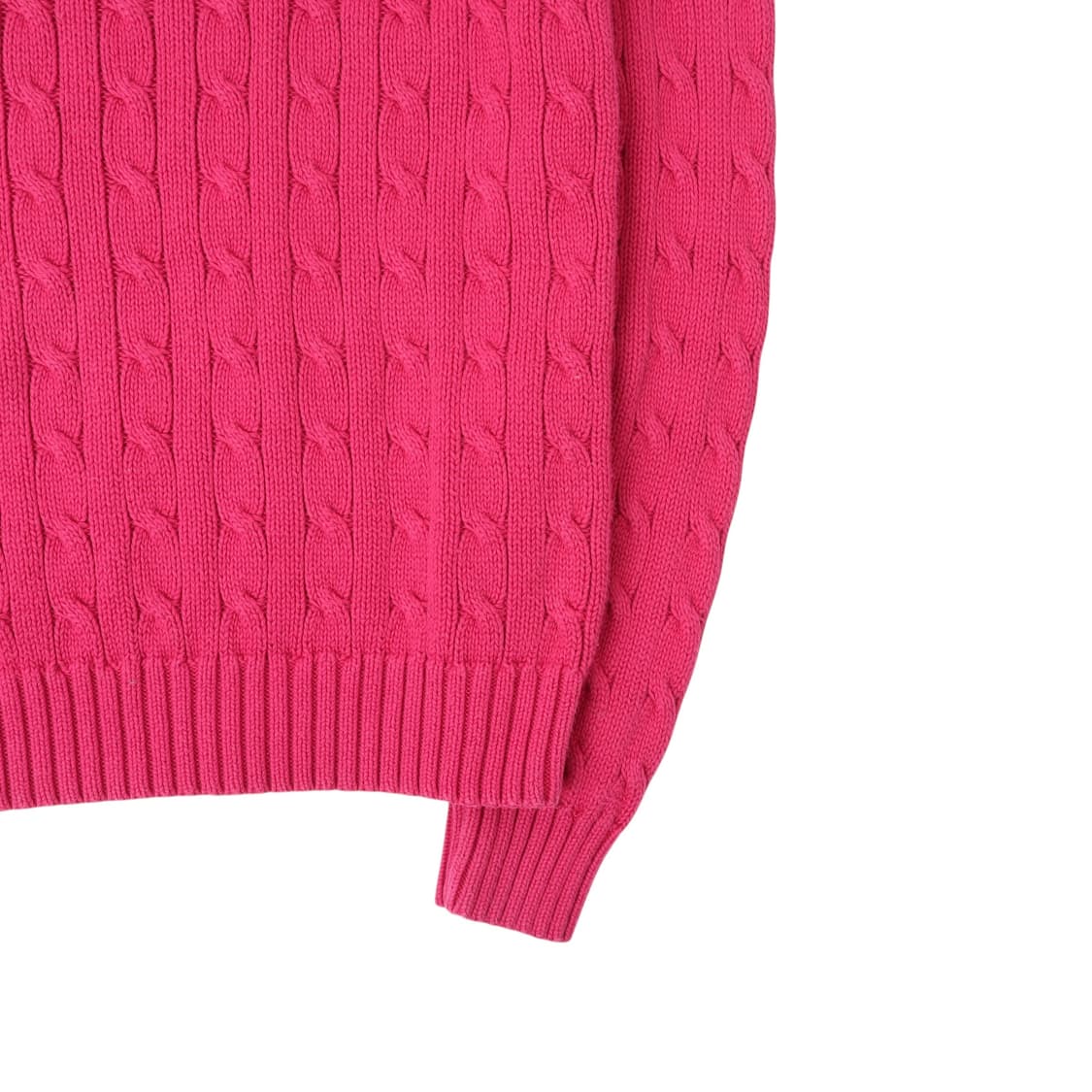 폴로 랄프로렌 핑크 코튼 케이블 니트 상품이미지7