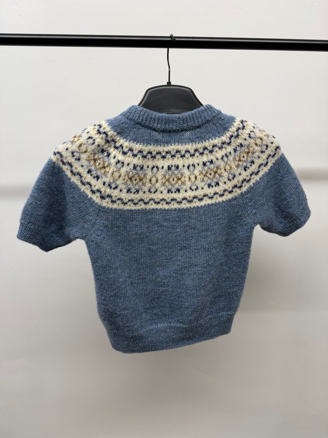 셀린느 트리오페 양모 여성용 니트반팔 백화점판 S 상품이미지2