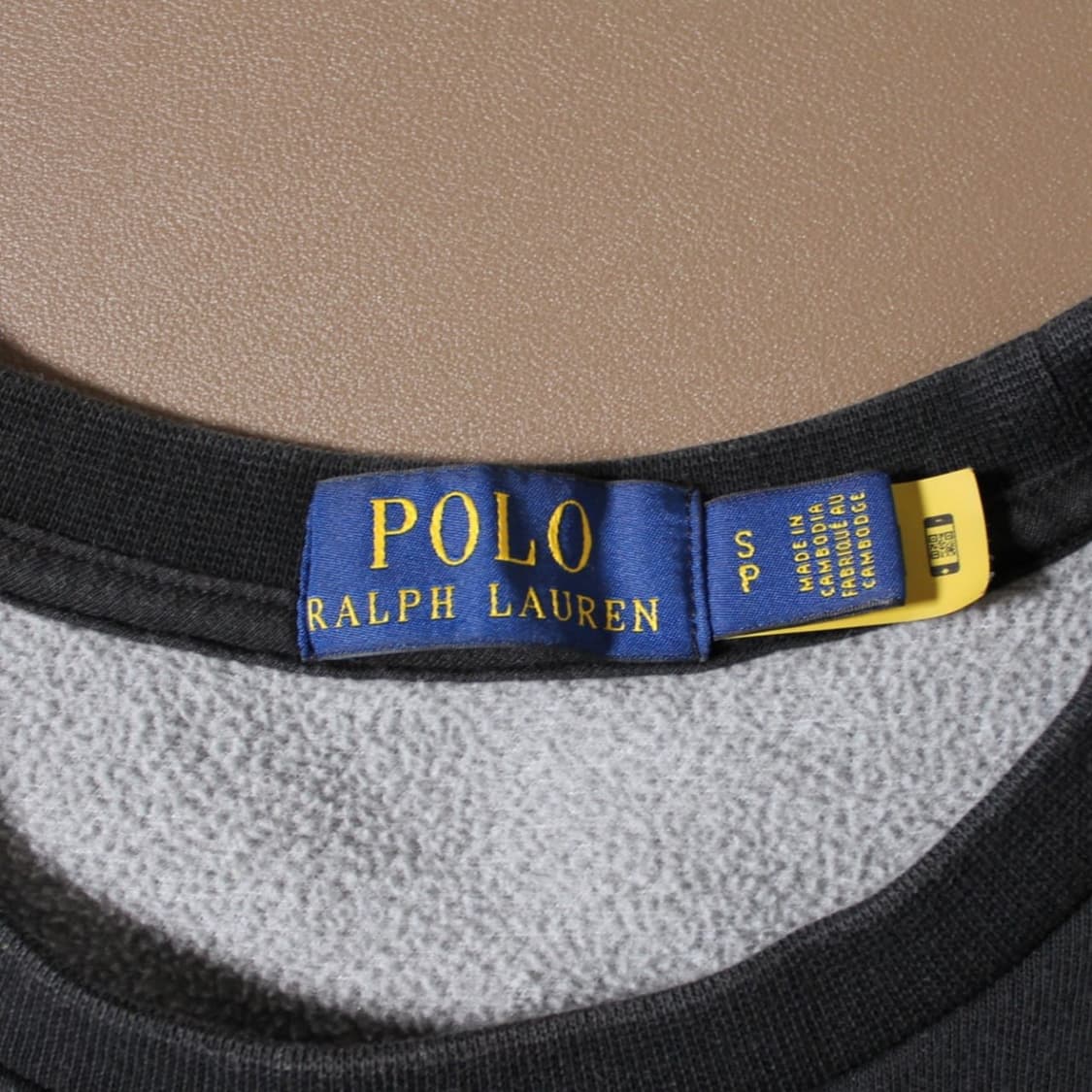 Polo 폴로 랄프로렌 신형 블랙 기모 맨투맨  상품이미지4