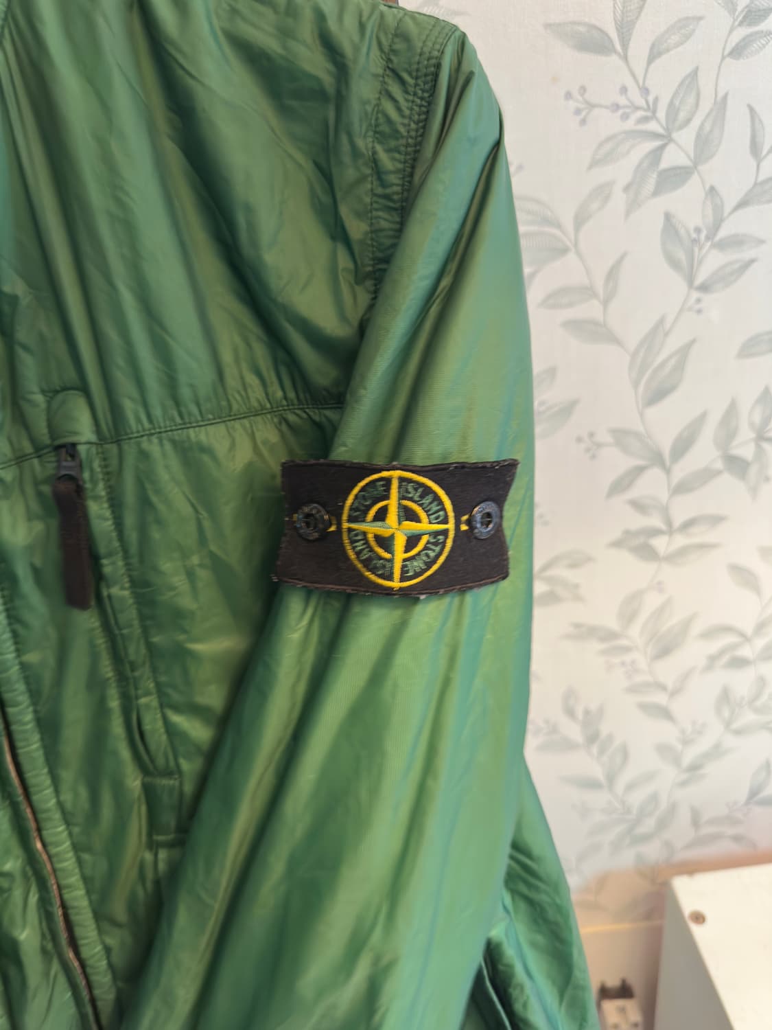 스톤아일랜드 그린 봄버 자켓 L (95-100) 상품이미지3