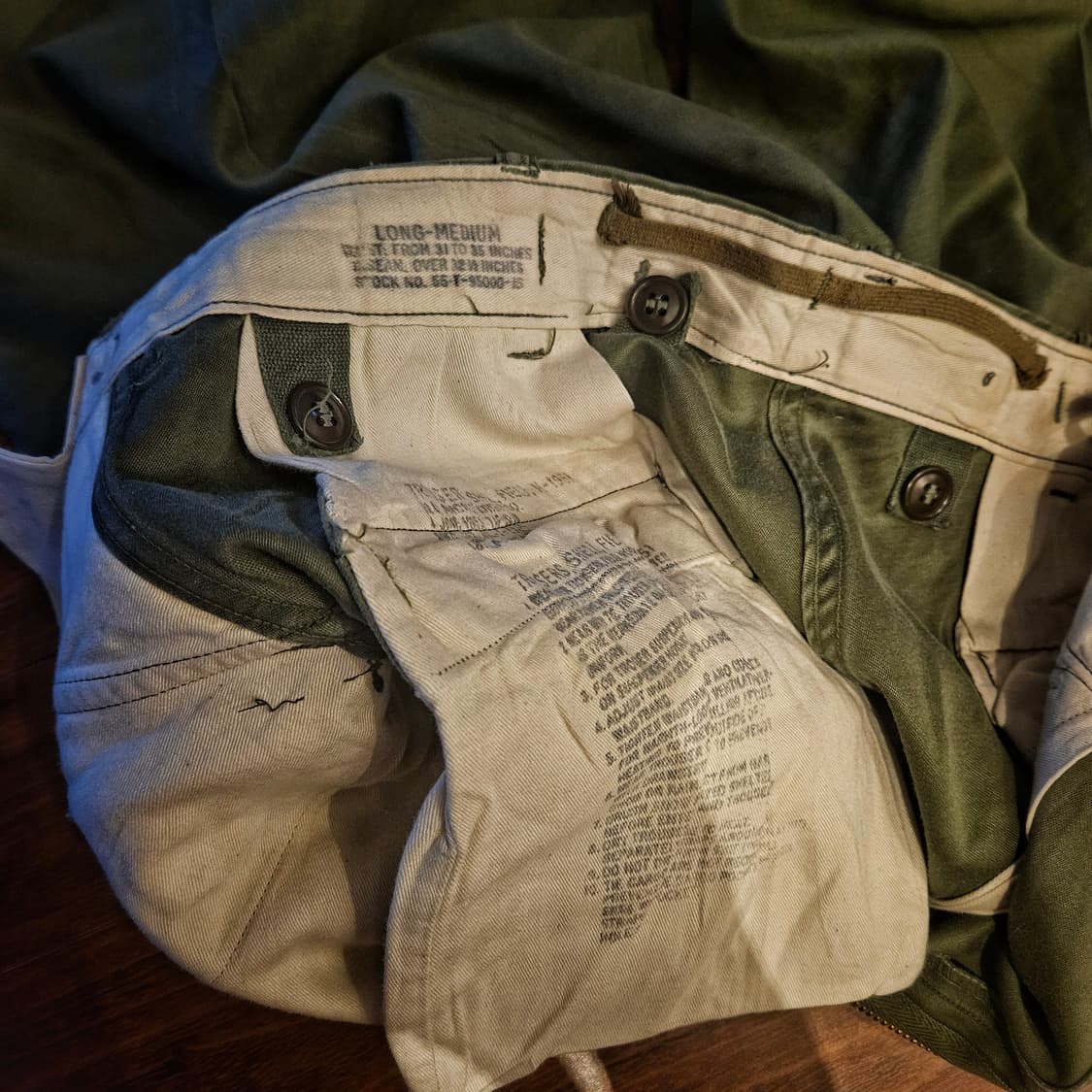 50년대 M-51 팬츠 진나단 M/L 상품이미지4