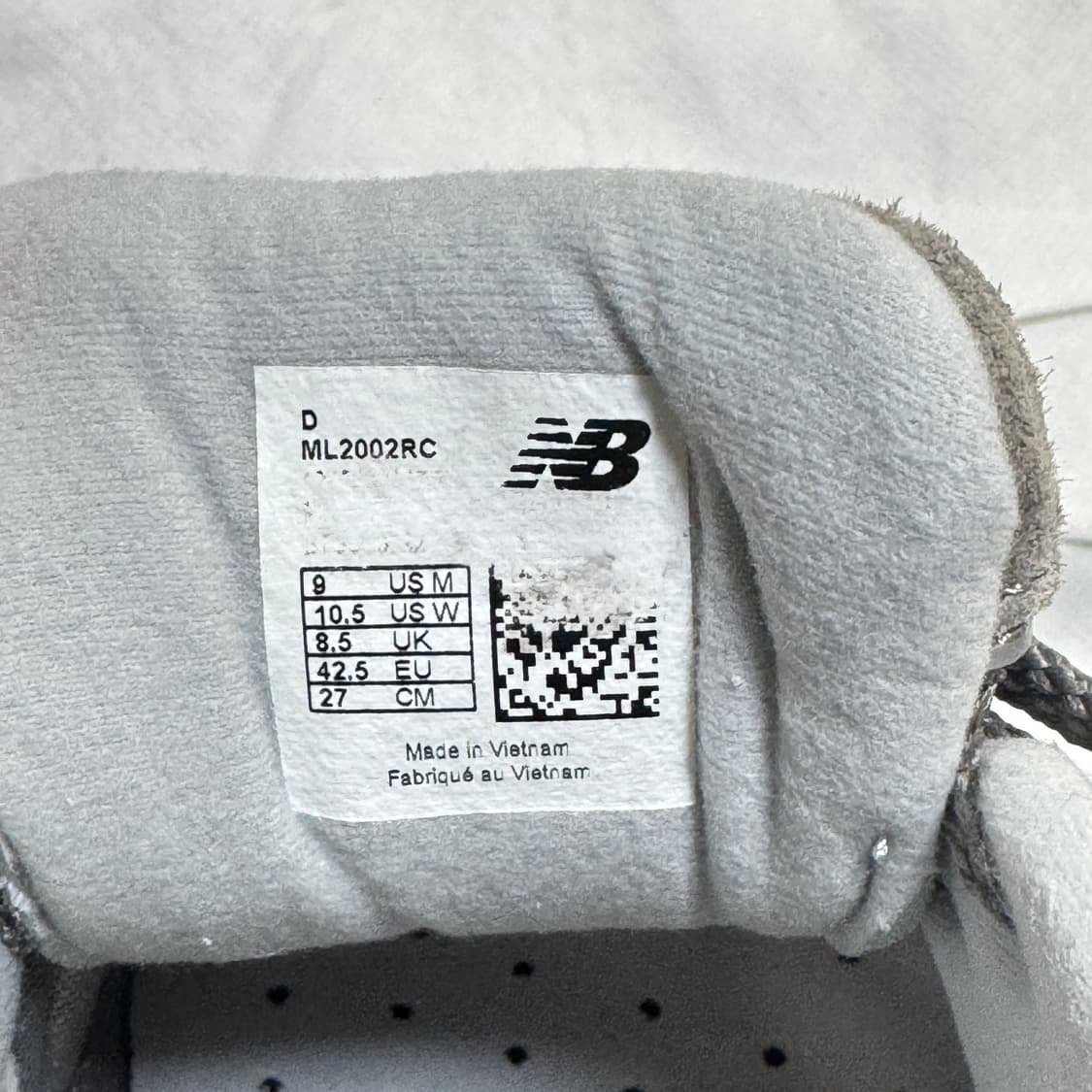 (260,270, 280) 새상품 ML2002RC 그레이컬러 상품이미지7