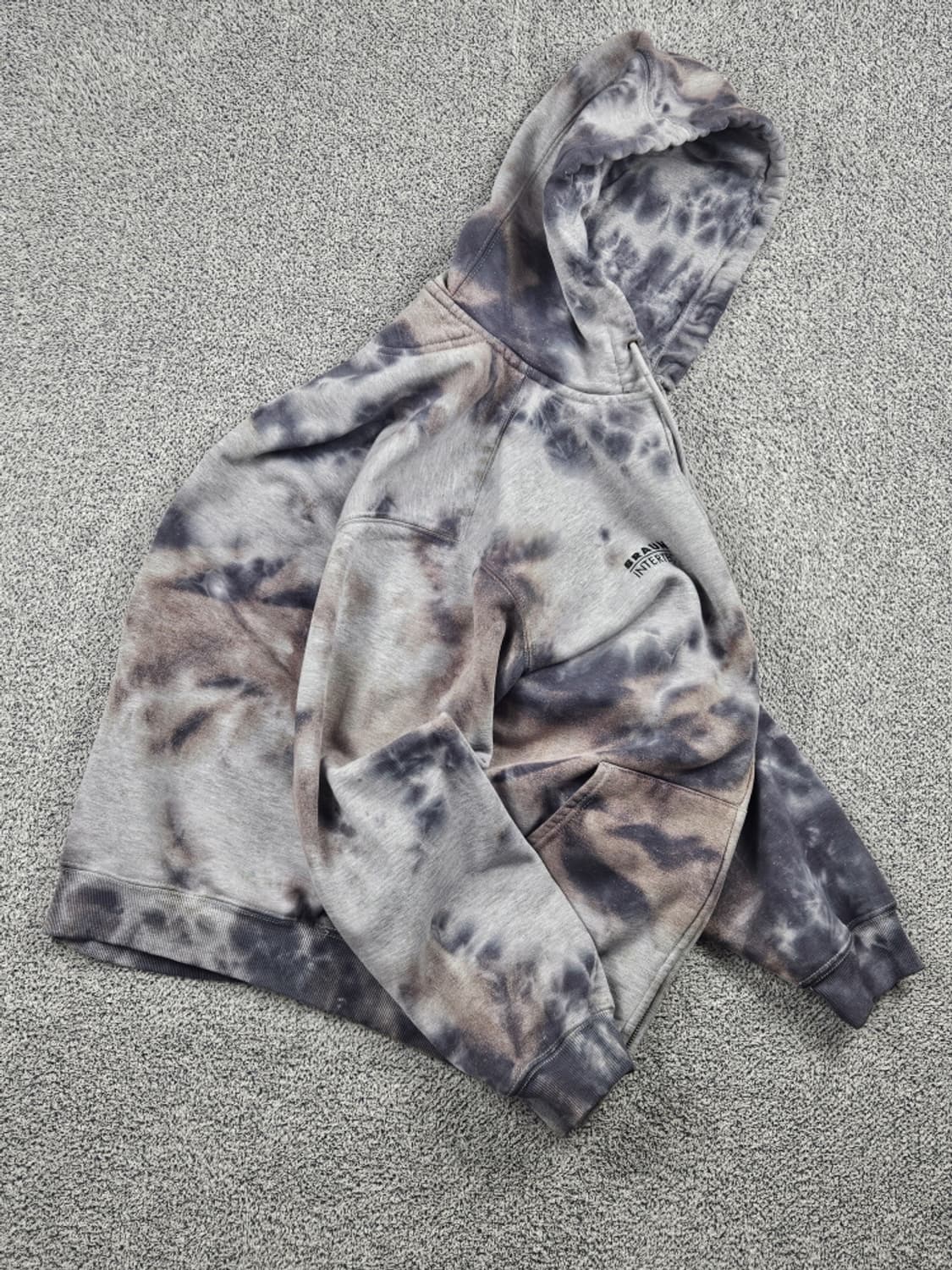 칼하트 다잉 워시드 커스텀 써멀 후드집업 ( L ) / 10008 상품이미지4