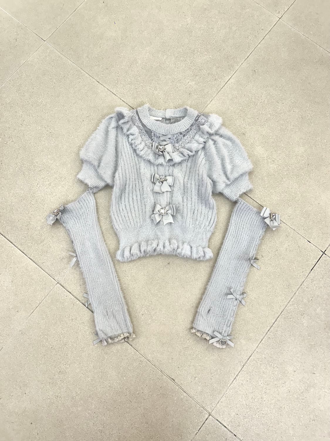 리즈리사 히메갸루 니트 상품이미지1