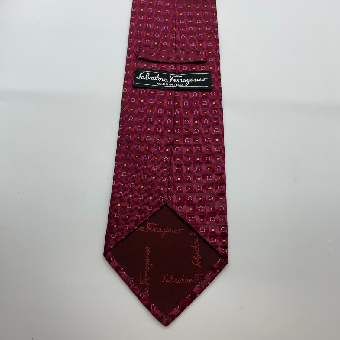 708) (Ferragamo) 살바토레페레가모 패턴 넥타이 상품이미지2