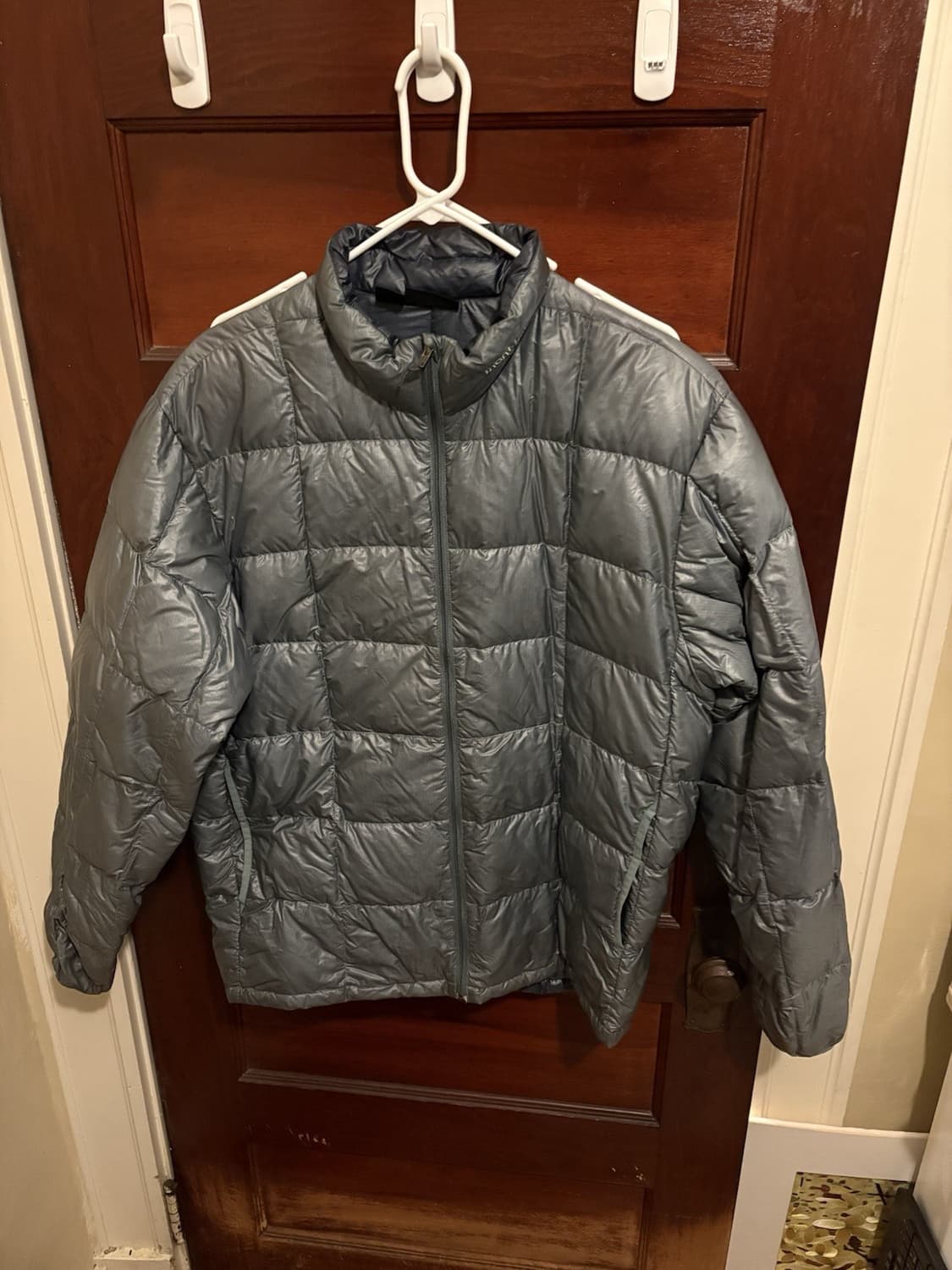 00s 몽벨 라이트 다운 자켓 그레이 상품이미지1