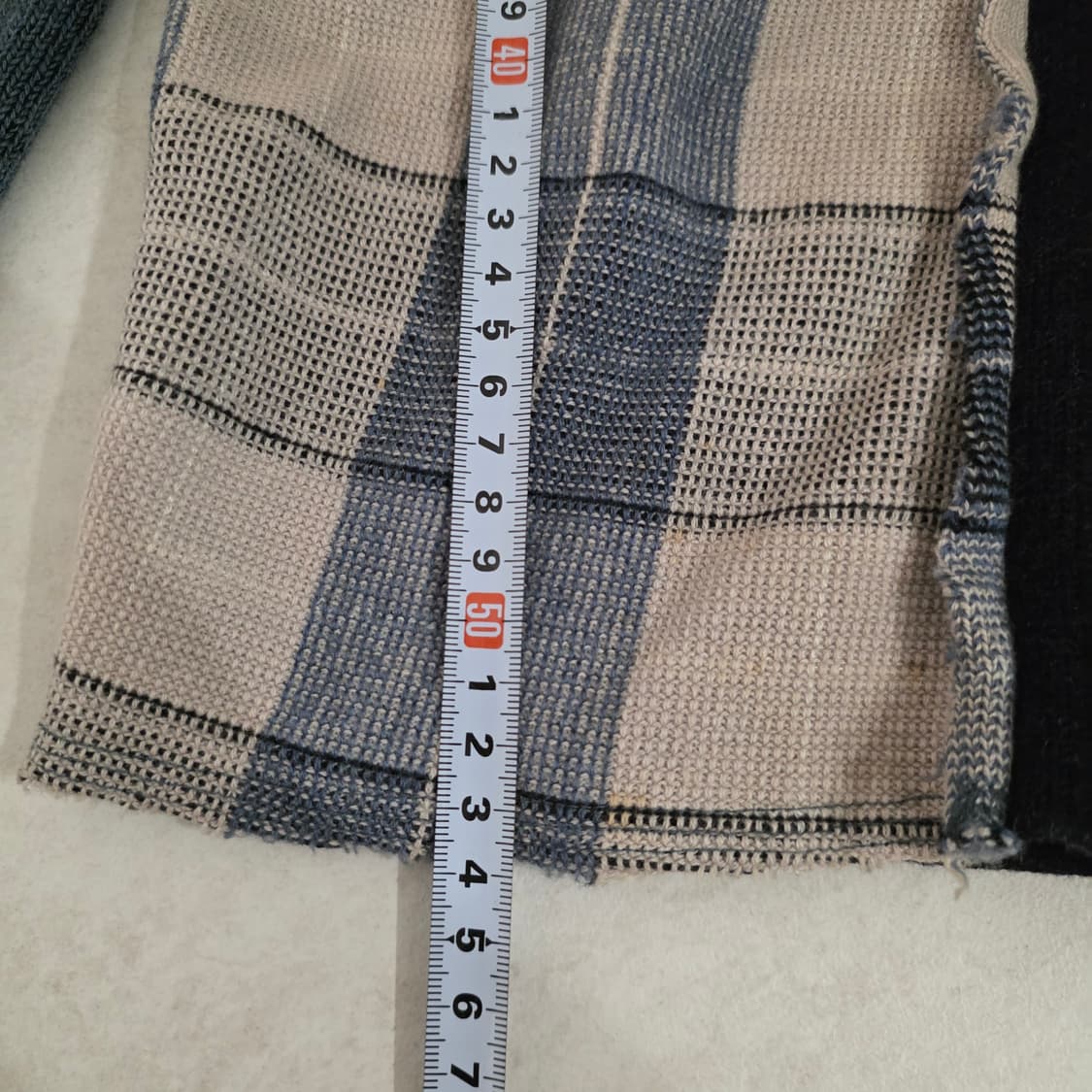 SYSTEM 배색 가디건 90사이즈 상품이미지9