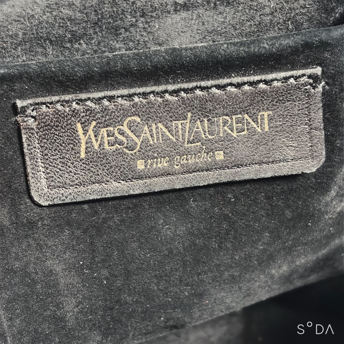 입생로랑 블랙 레더 토트백 상품이미지7