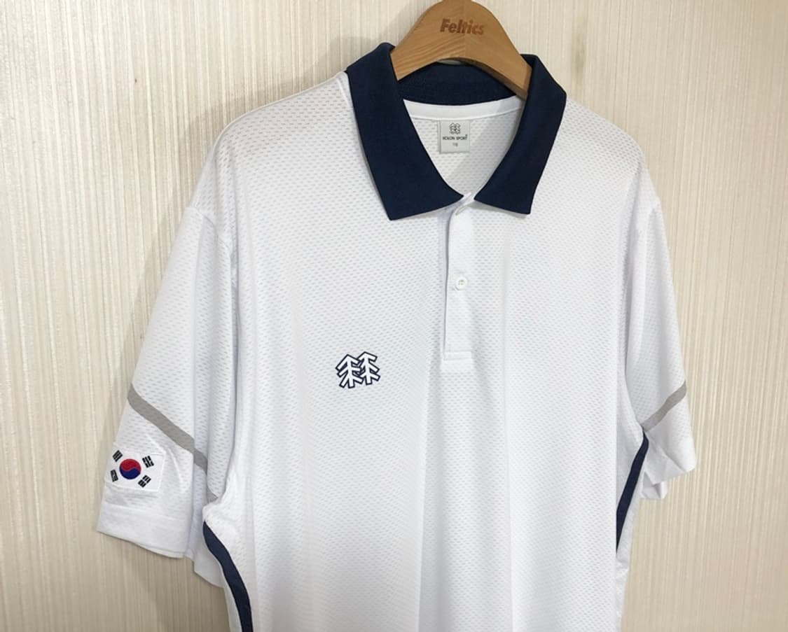 코오롱스포츠 대한민국 양궁국가대표 선수지급 시합용셔츠 110 김우진 상품이미지5