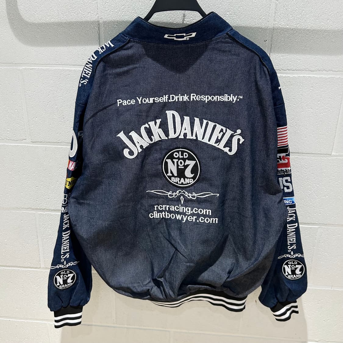 Vintage Jack Daniel Racing Jacket 상품이미지4