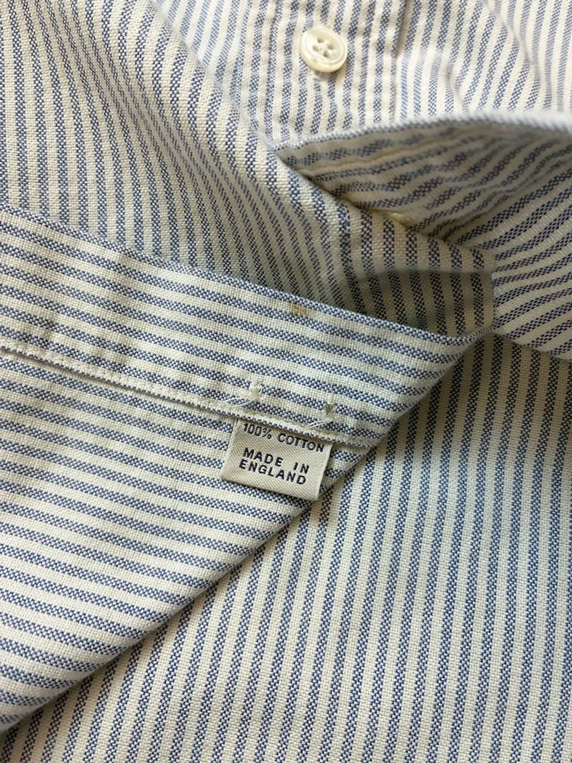 드레익스 잉글랜드 코튼 옥스포드 스트라이프 셔츠 PN5904 상품이미지7