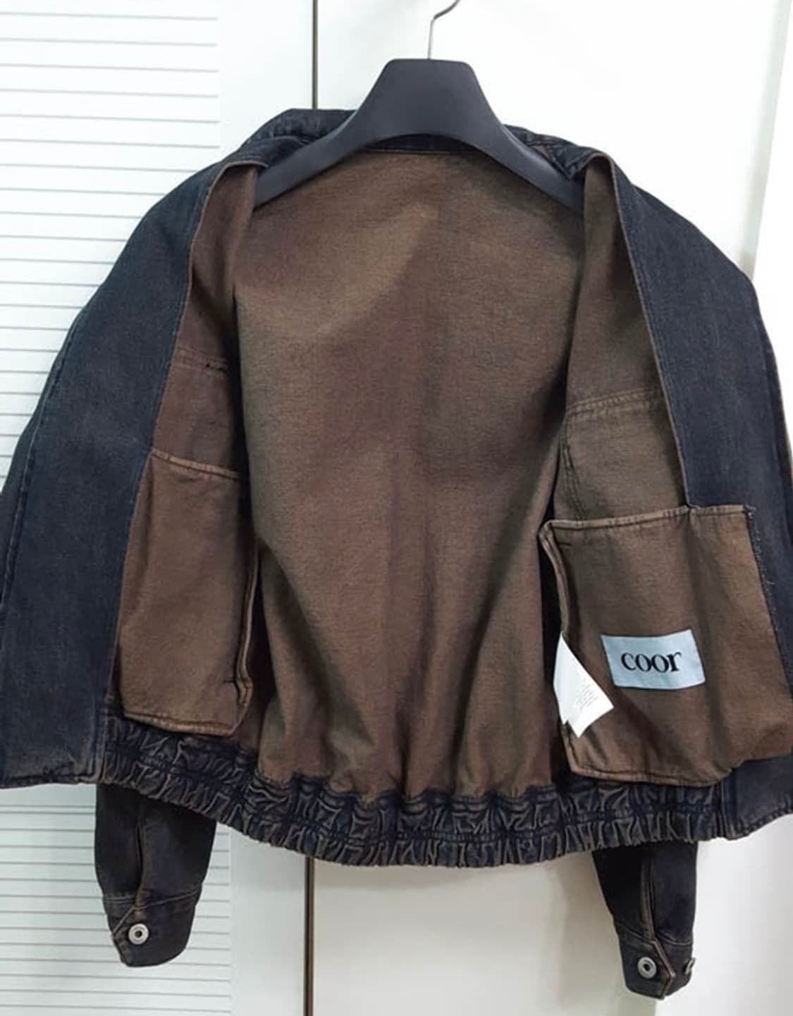 쿠어 틴트 데님 자켓 상품이미지5