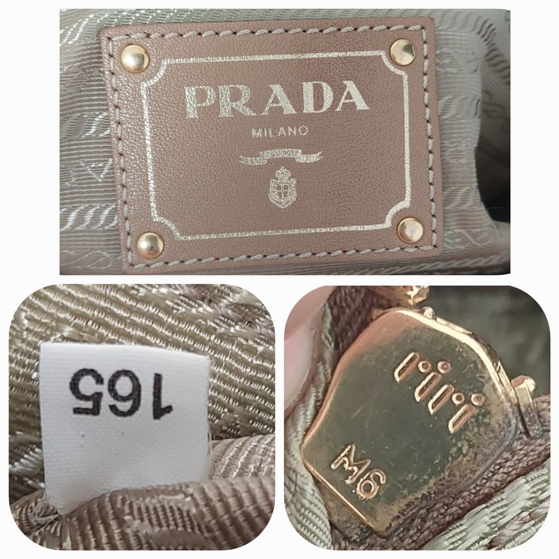 [정품] 프라다 자카드 캔버스 로고 투웨이백 상품이미지9