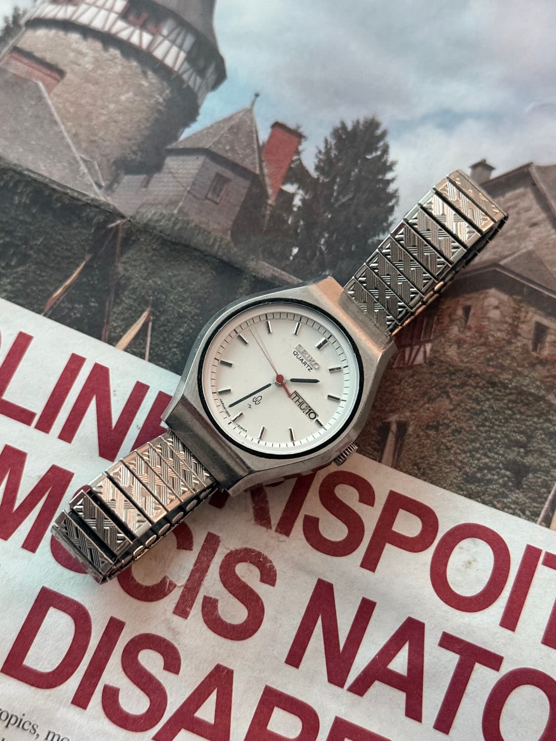 세이코 Seiko 쿼츠 데이 데이트 상품이미지1