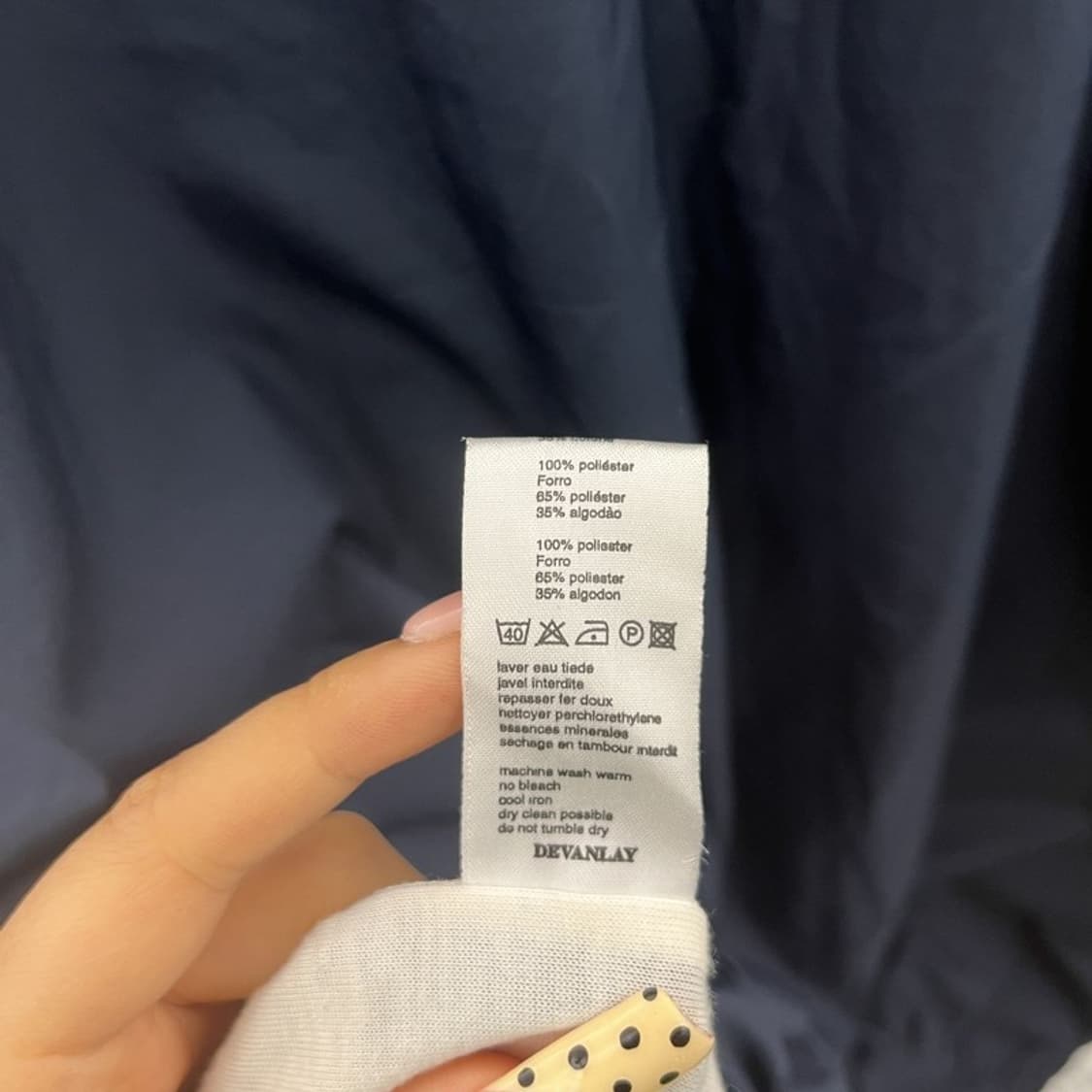 라코스테 스포츠 올드스쿨 테크웨어 블루종 워크 자켓 5 C09858 상품이미지6