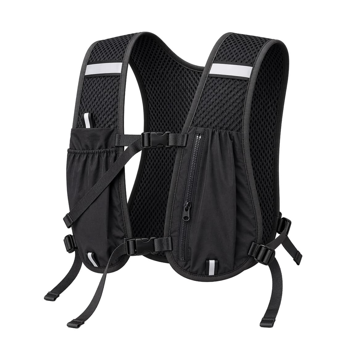 [무료배송] JHD PICK 미니멀 러닝 베스트 (미드나잇 블랙) 상품이미지1