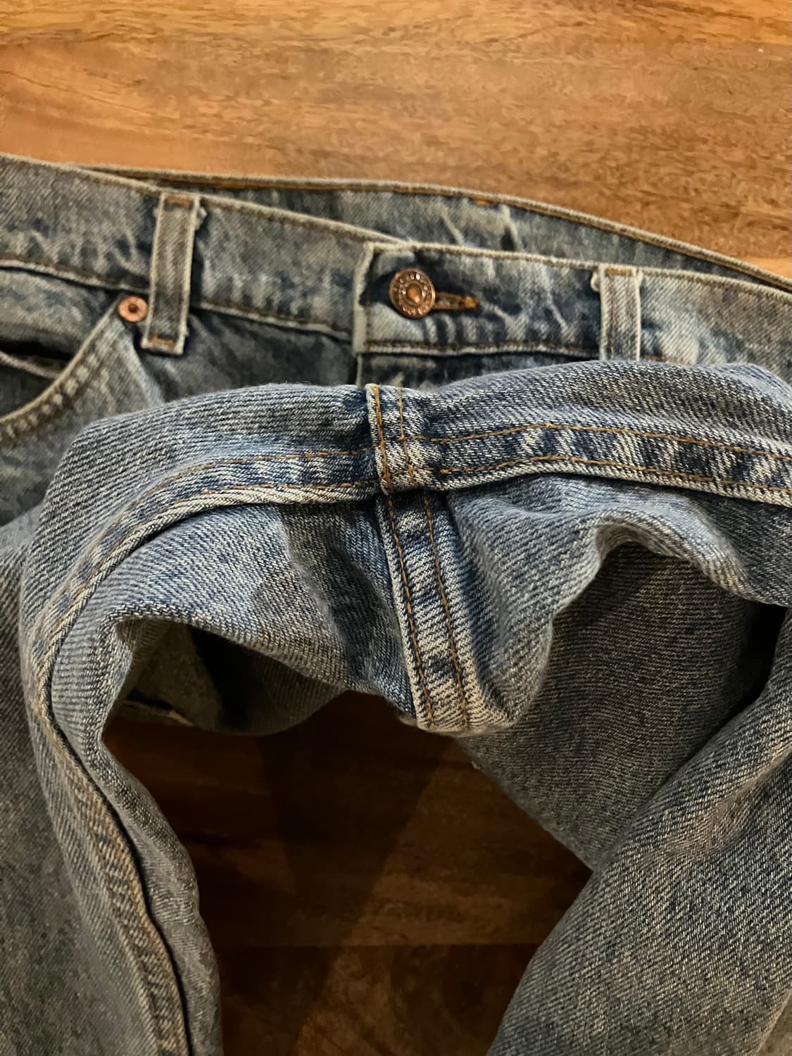 90s USA 빈티지 리바이스 505 데님 팬츠 상품이미지8