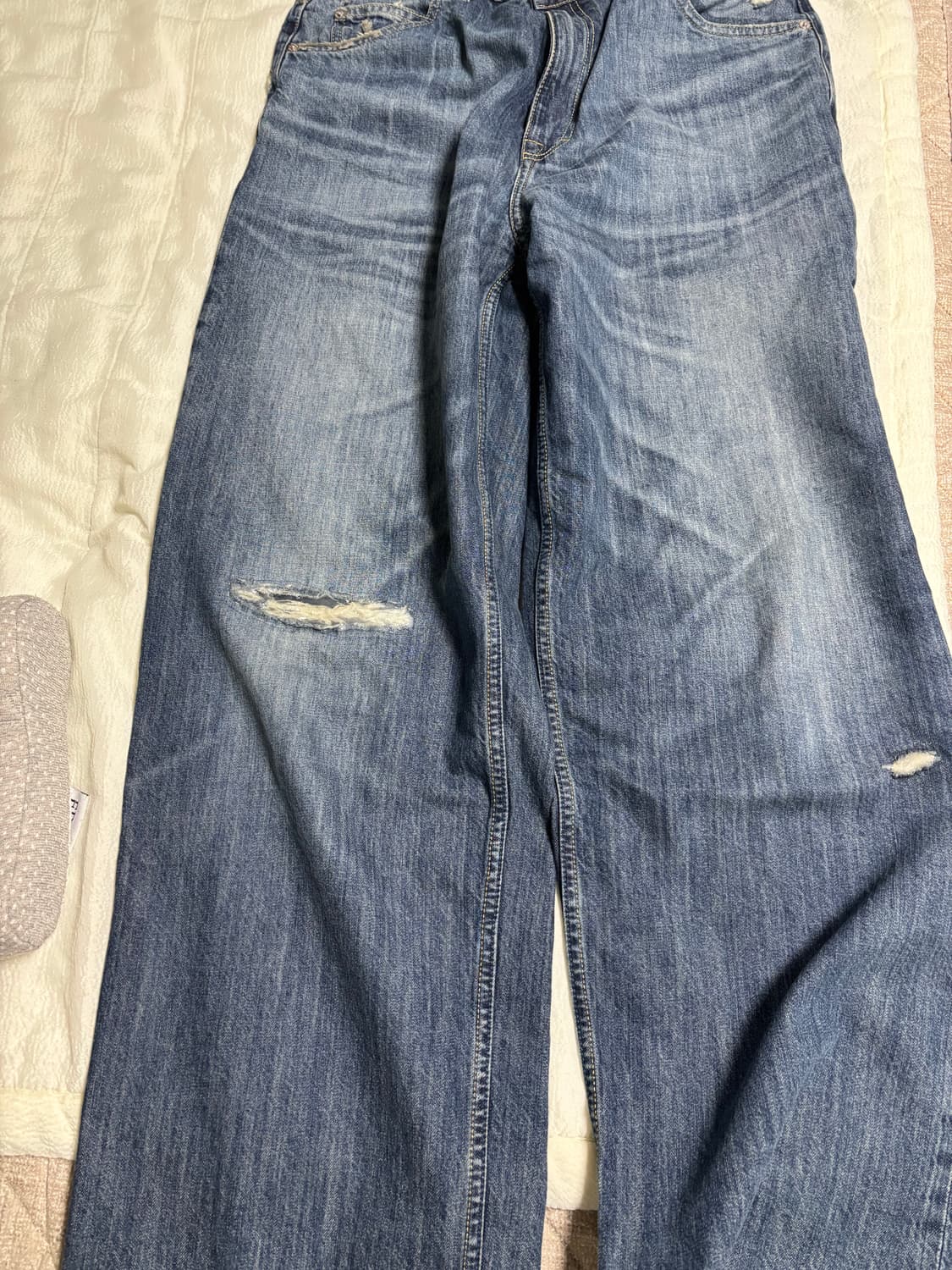 [31] 아워레가시 바스트컷 빈티지 러버 리페어 데님 상품이미지2