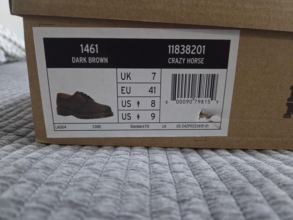 [260/새제품] 닥터마틴 1461 빈티지 브라운 상품이미지2