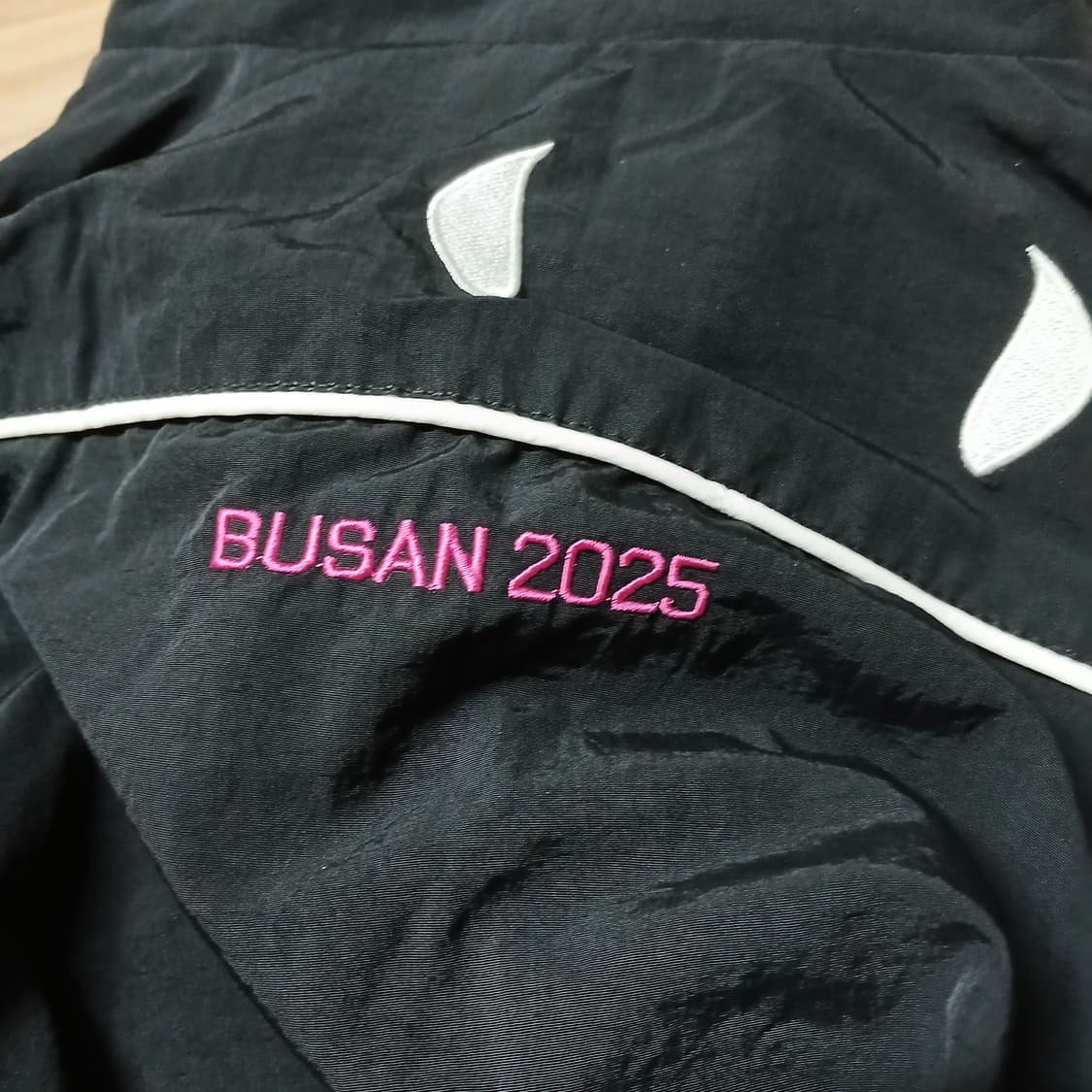BUSAN 동백꽃 부산이즈굿 부산전국체전 유니폼  바람막이 자켓 상품이미지7