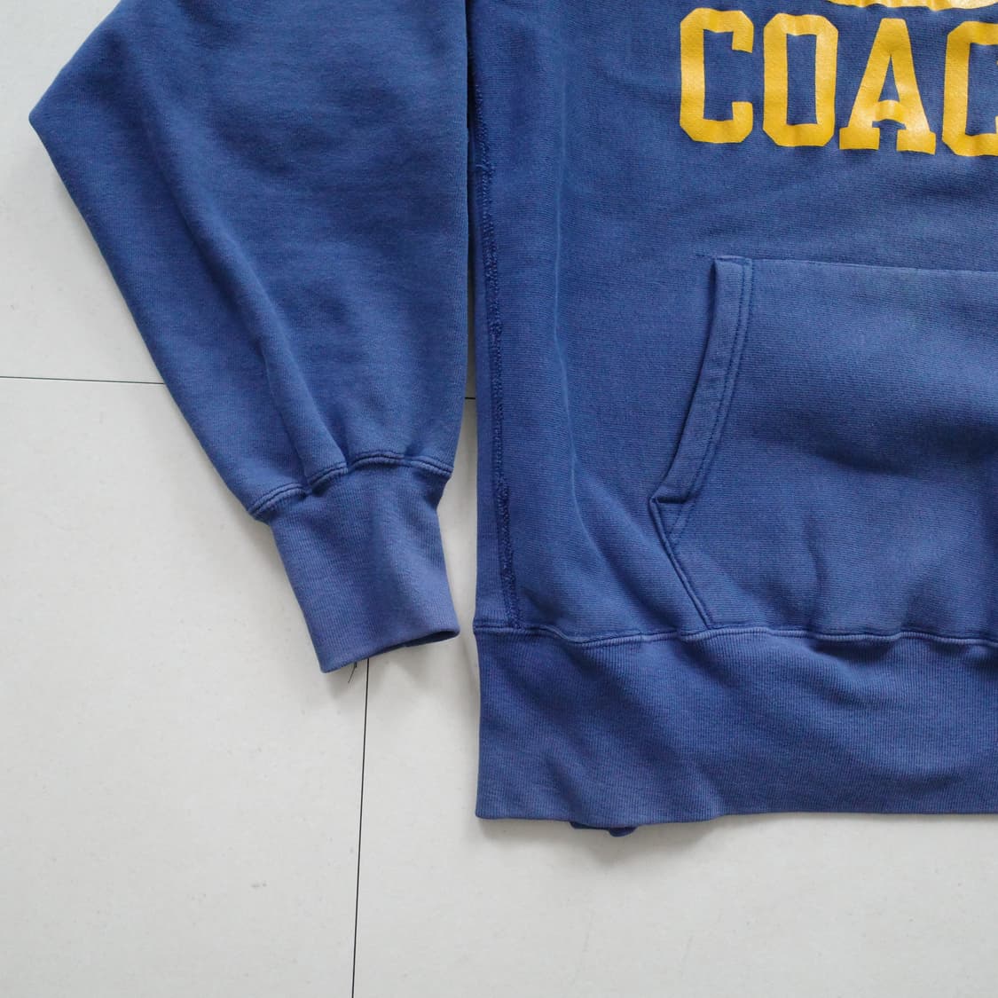 80s 챔피온 리버스위브 USA제 후드 네이비 XL 상품이미지4