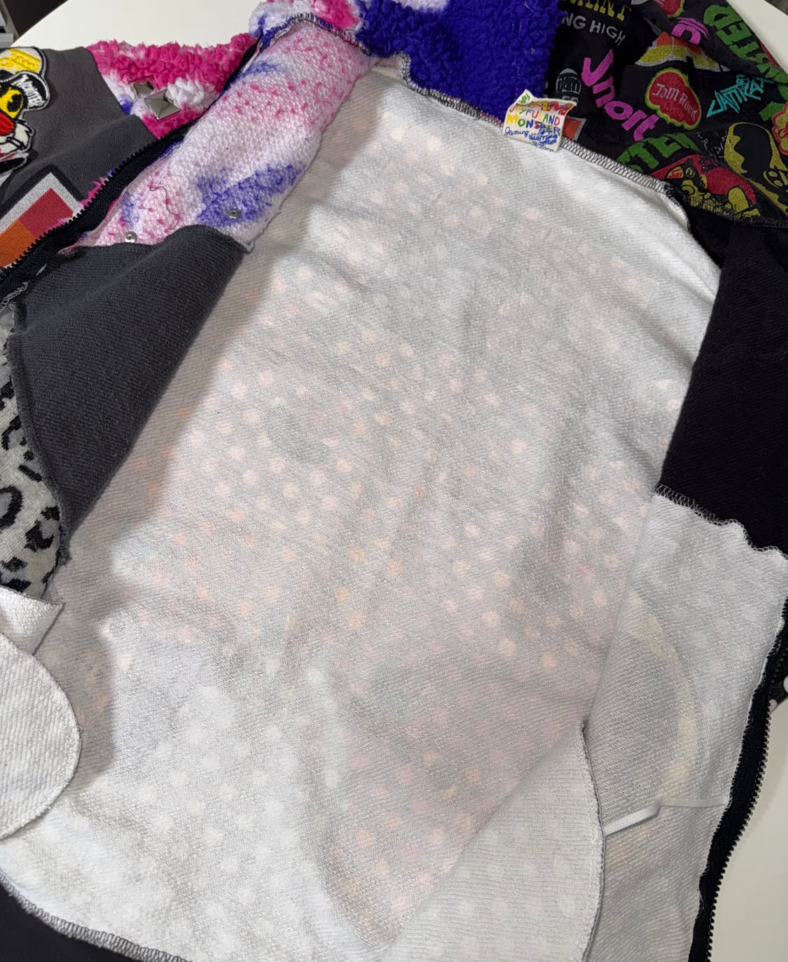 Joyful monster vintage Hood Zip-up 상품이미지6