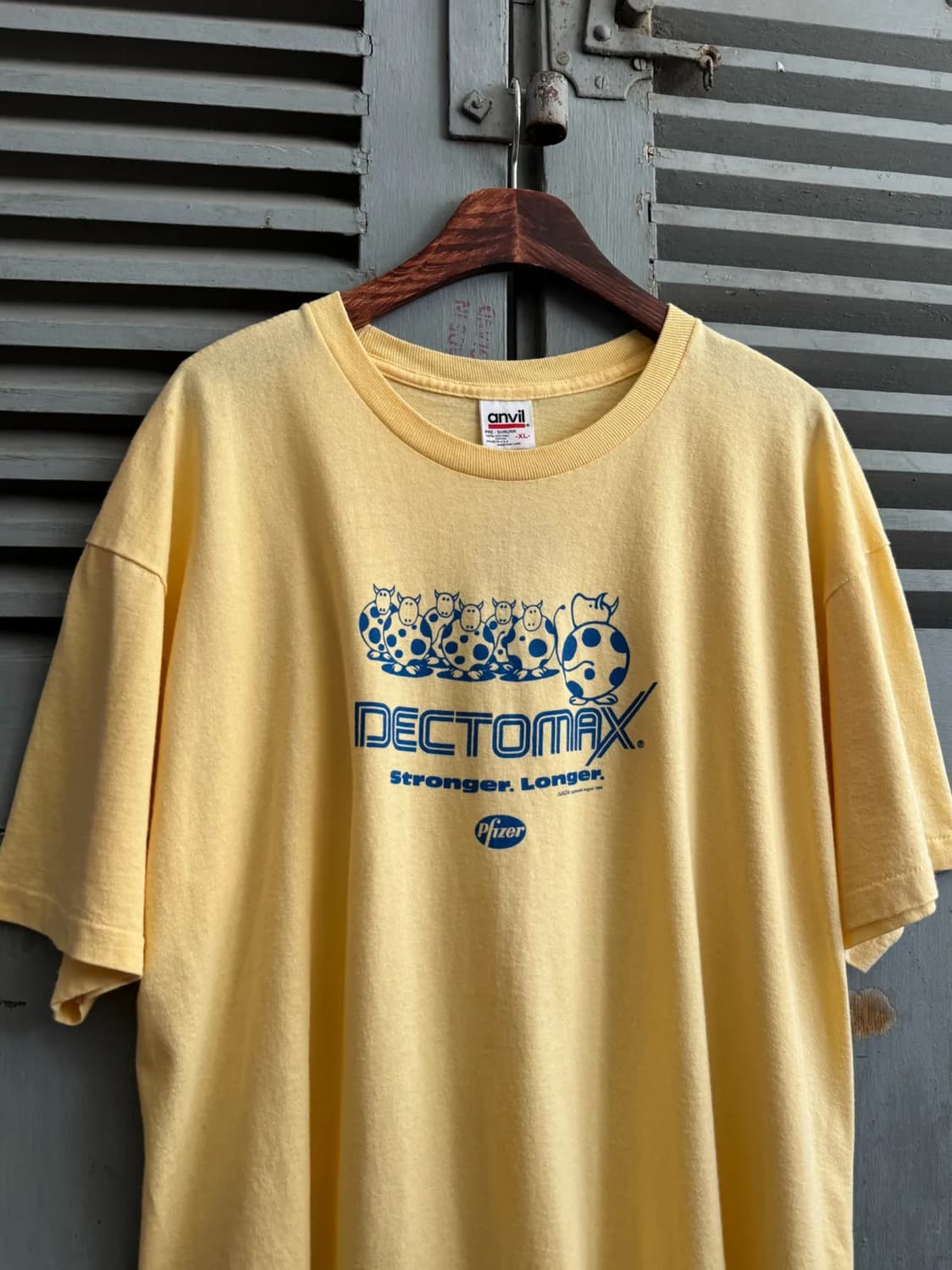 [XL]90's USA 빈티지 DECTOMAX 프로모 티셔츠 상품이미지1