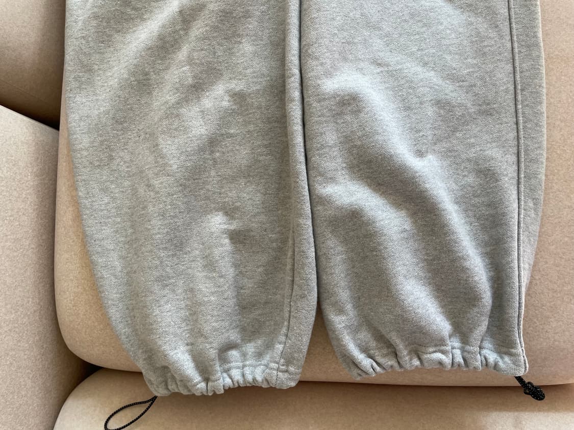 더미스테리어스호텔 패치 트레이닝 팬츠 그레이 상품이미지5
