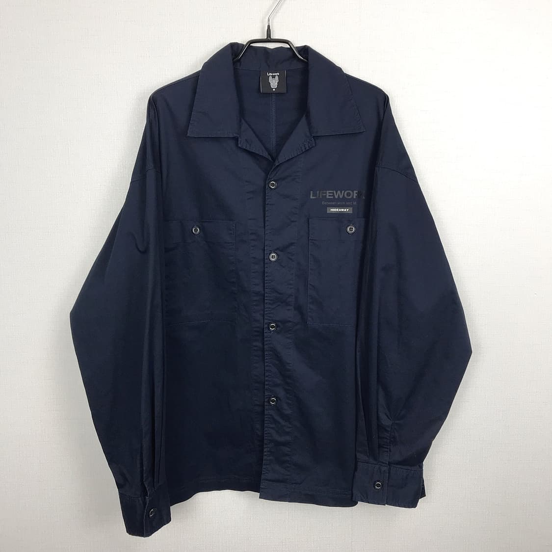 라이프워크 오버핏 셔츠 남방 남성M 상품이미지1