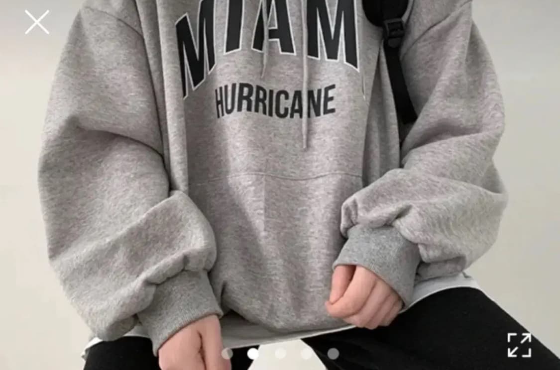 에이블리 멜란지 후드티 상품이미지1