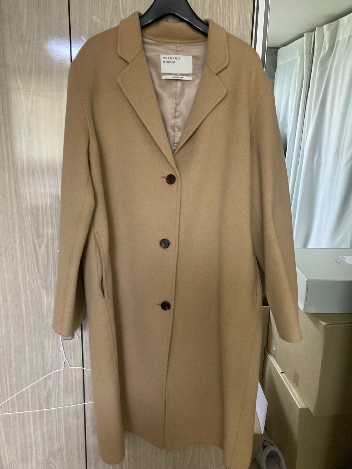 메리고라운드 핸드메이드 코트  상품이미지1