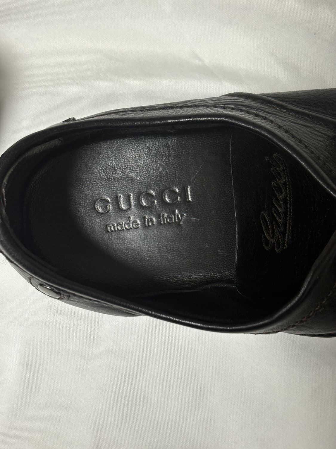 [280] 구찌 레더 레이스업 슈즈 상품이미지4