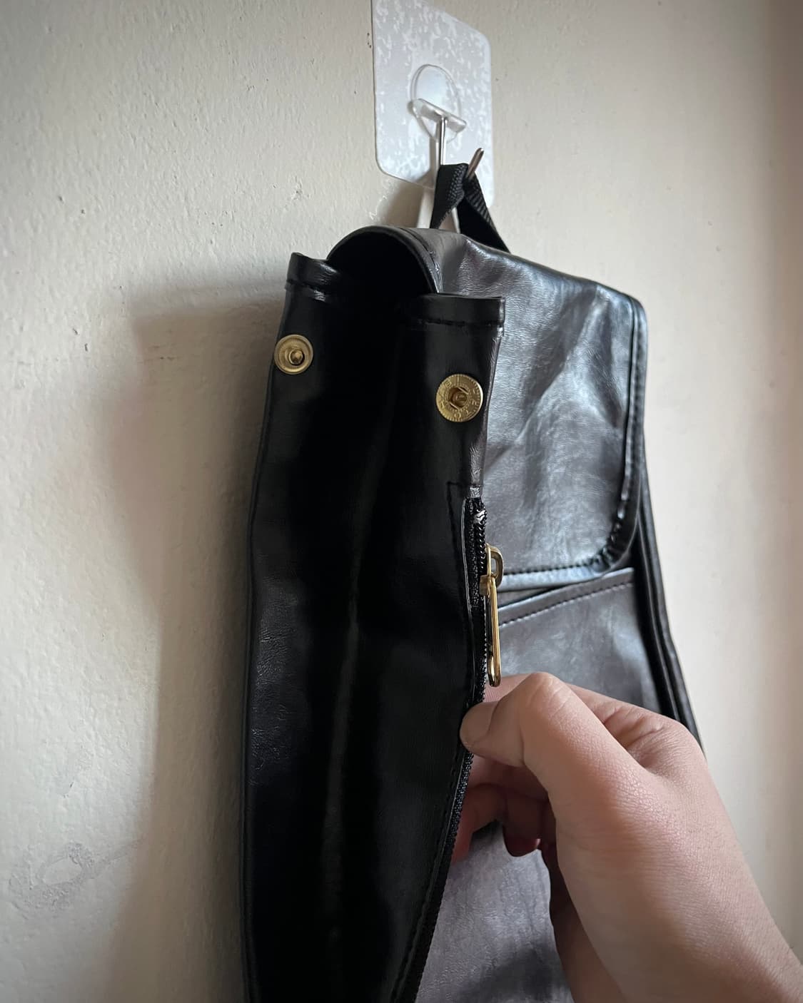 Jpn Vintage Gothic Leather Backpack 상품이미지6