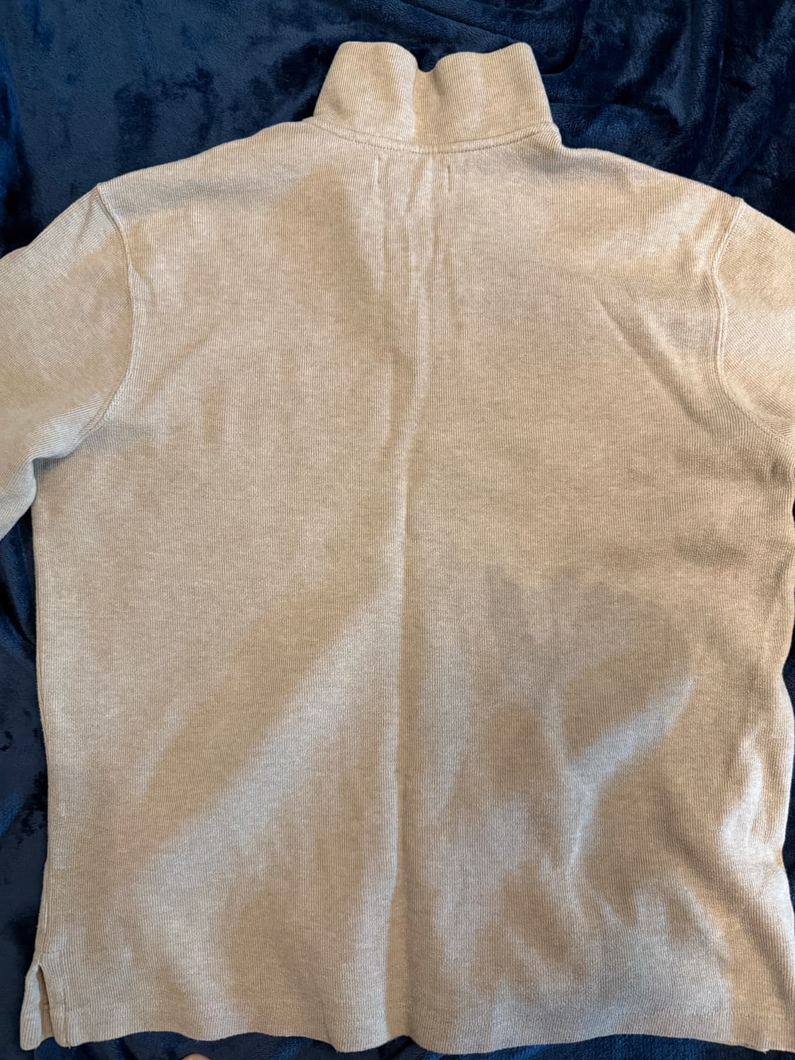 폴로 반집업 니트 L 상품이미지3