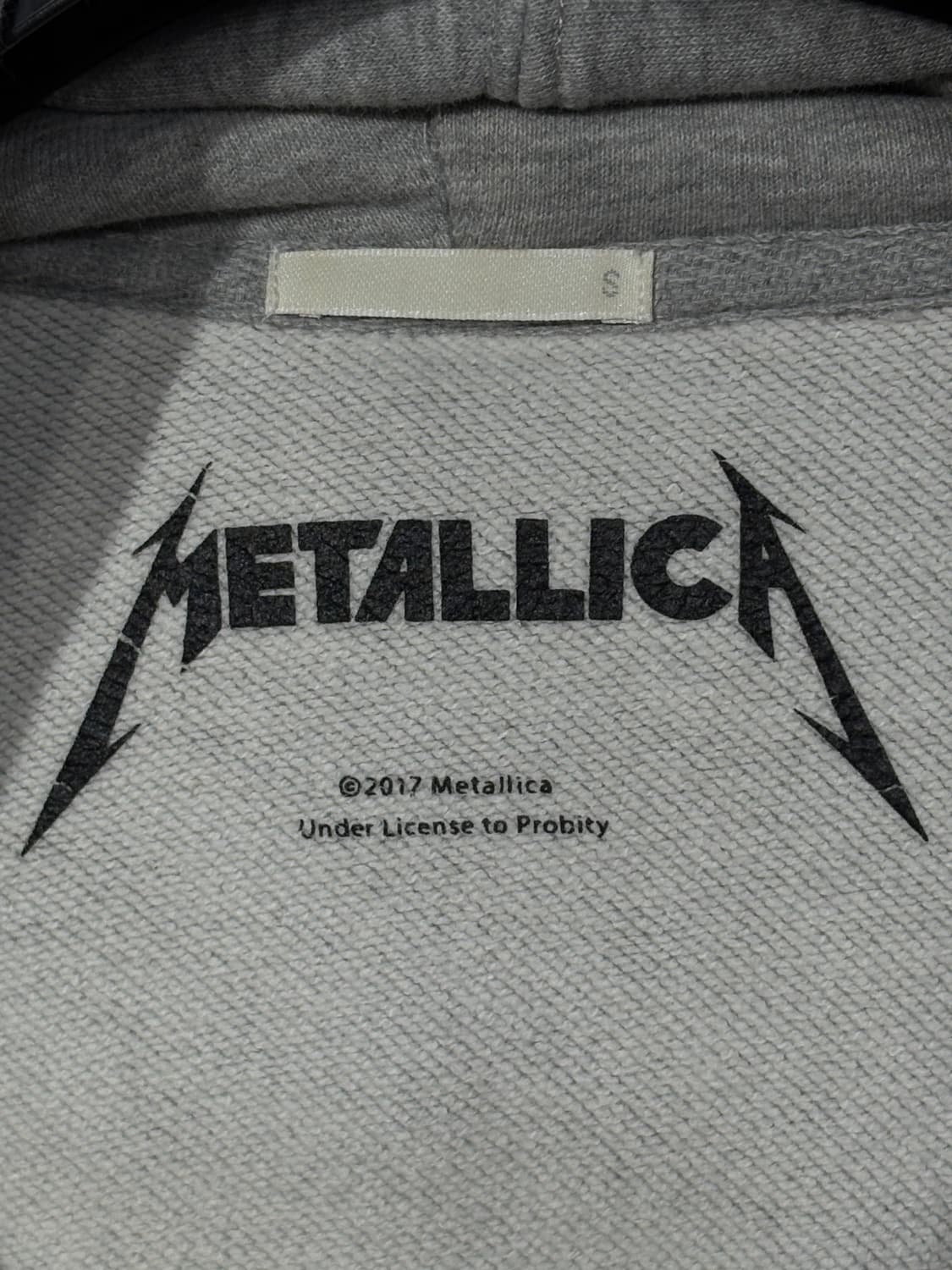 Metallica x gu 해골 프린팅 후드티  상품이미지6