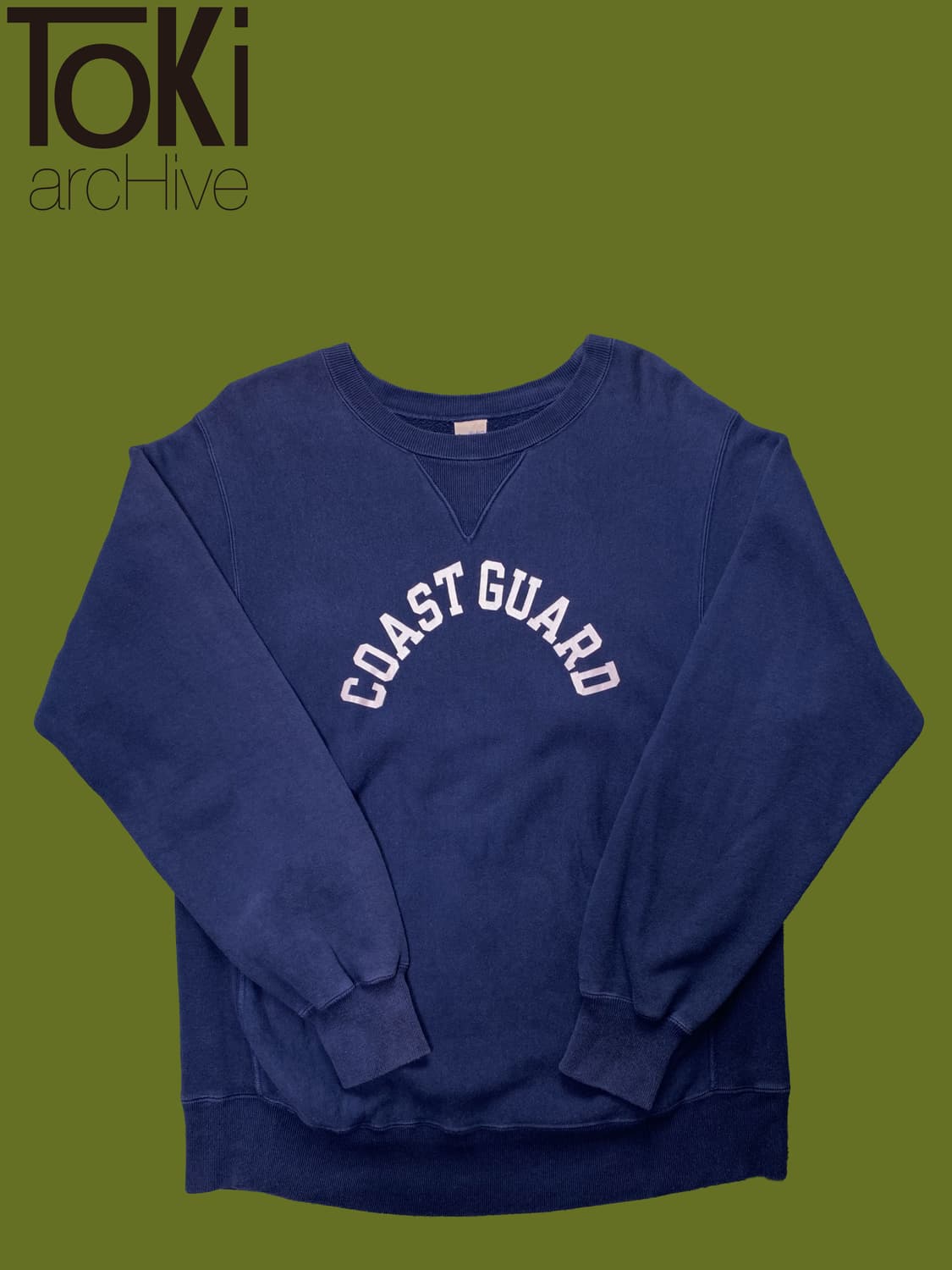 BUZZ RICKSON’S – COAST GUARD SWEATSHIRT 상품이미지1