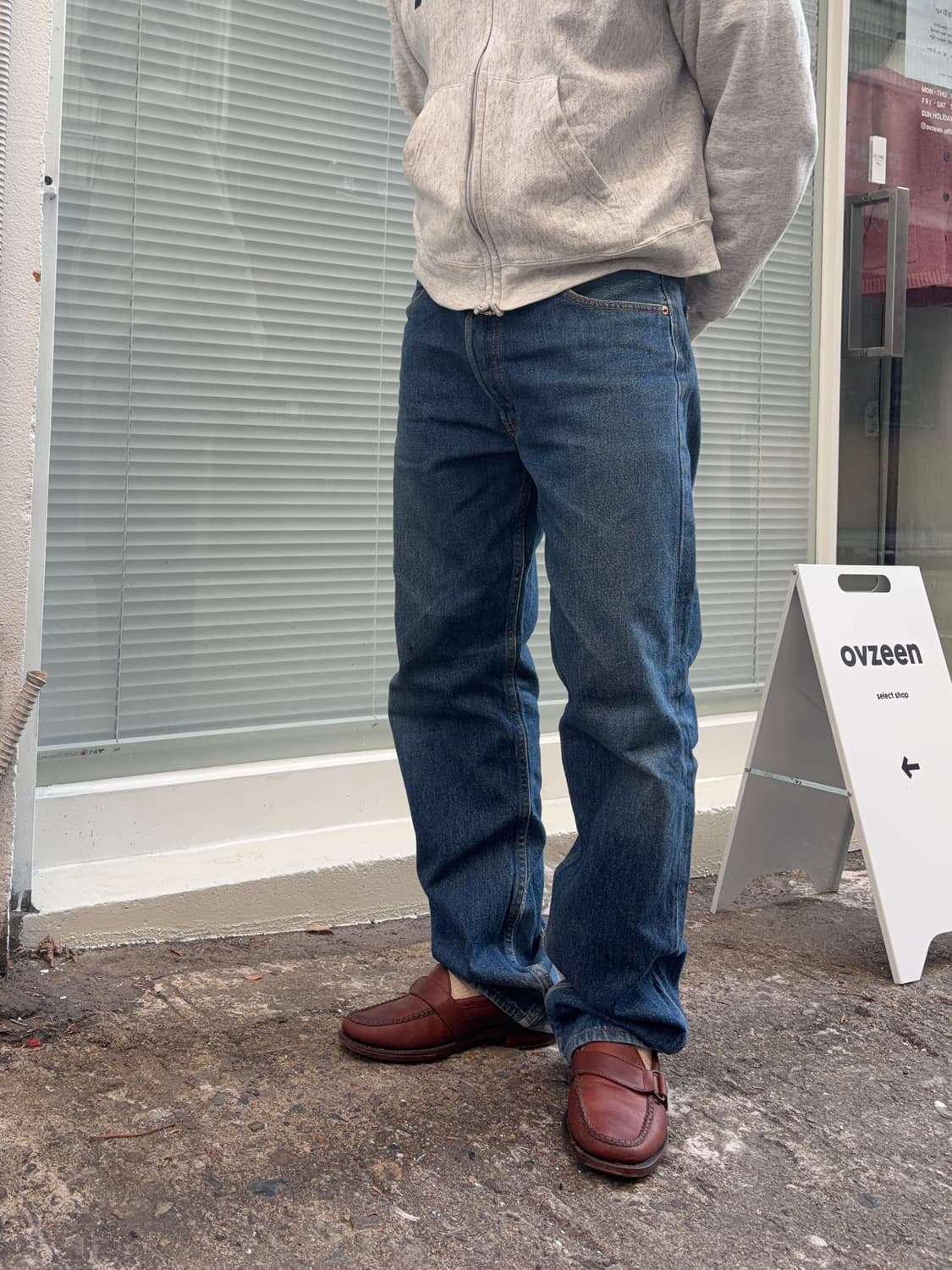 90’s Levi’s 501 501 USA denim washed pan 상품이미지3