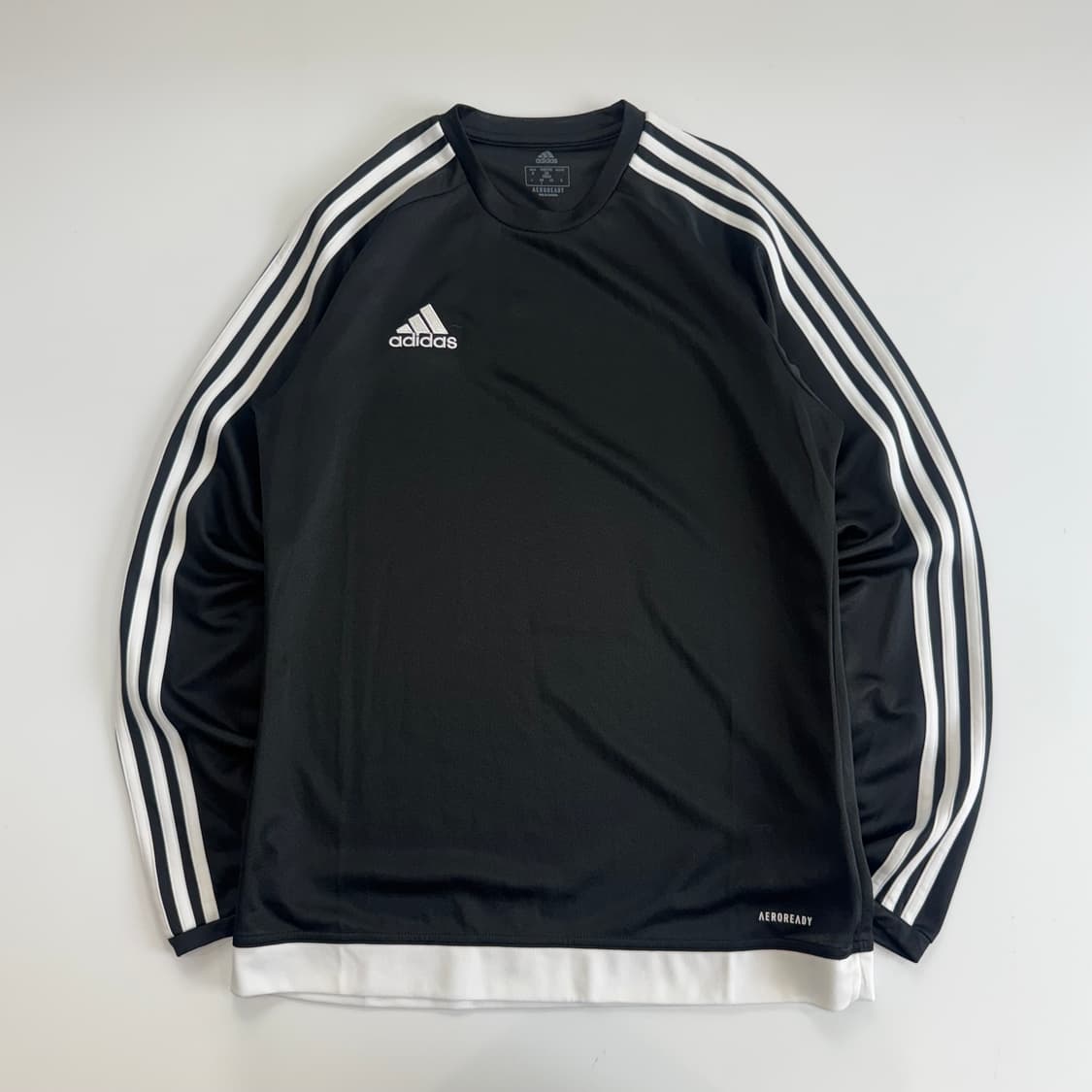 Adidas 아디다스 삼각로고 블랙 롱슬리브 상품이미지3