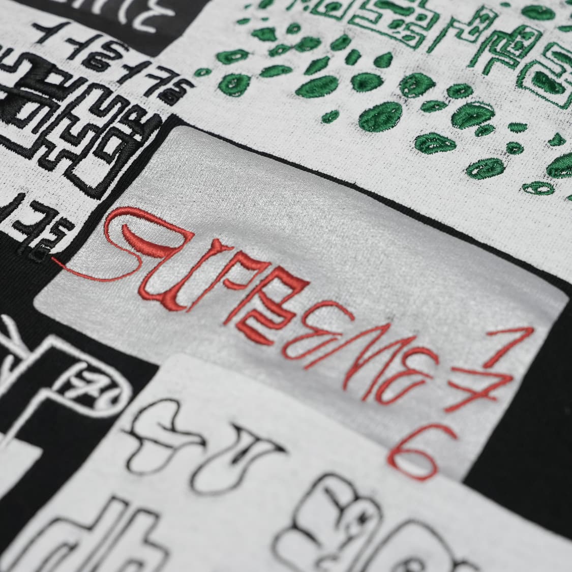 [XL] 슈프림 176 집업 후드 블랙 상품이미지8