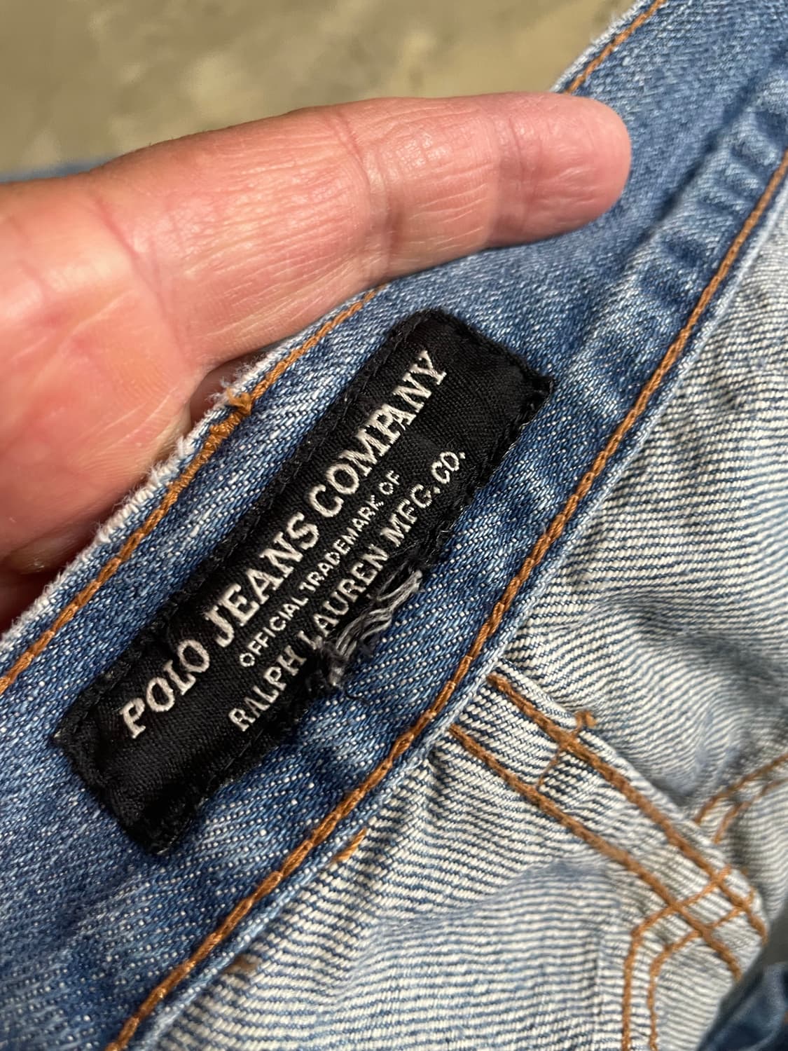 POLO JEANS 데님 팬츠 (기장 수선) 34 상품이미지8