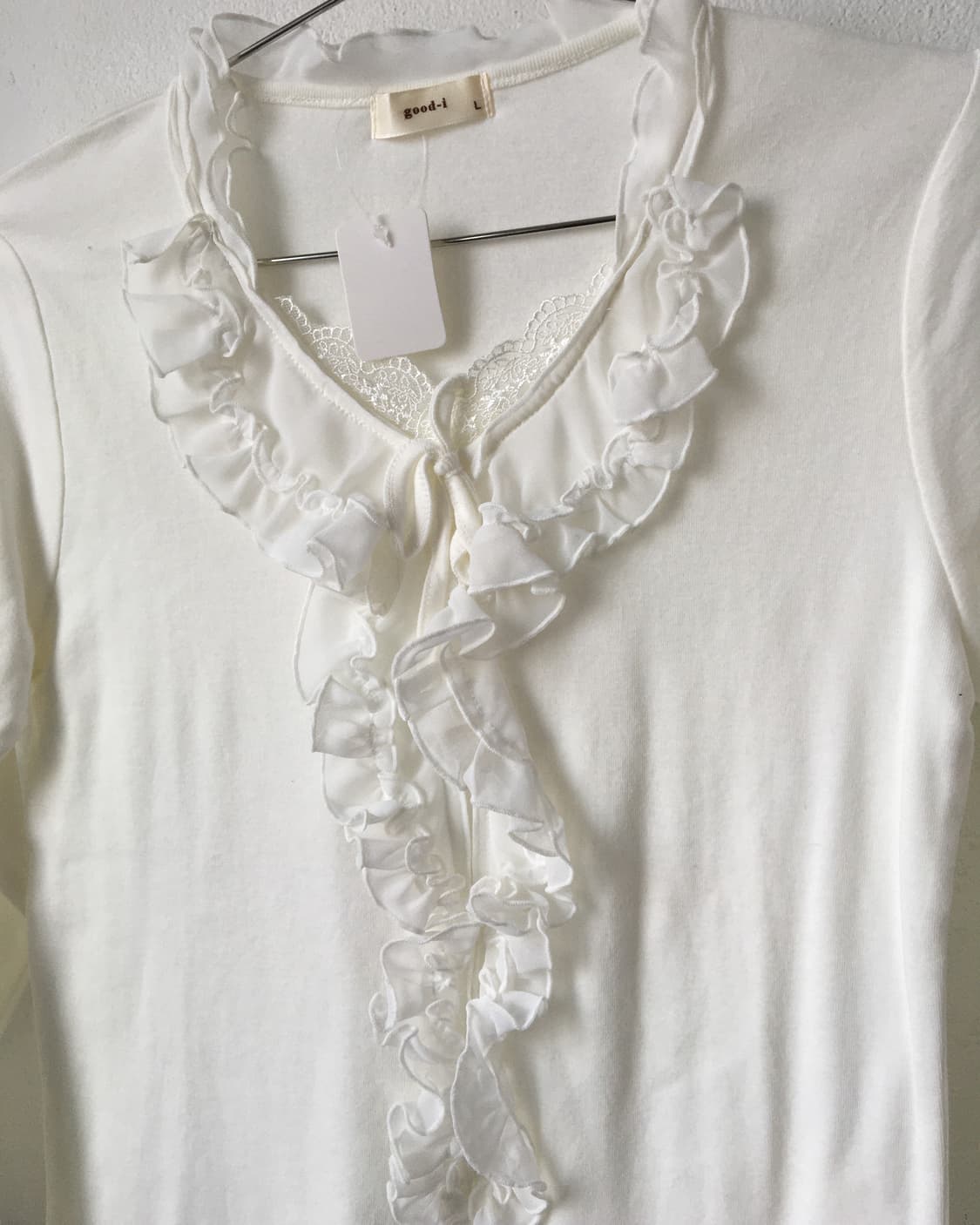 Ruffle lace point sleeve 상품이미지4