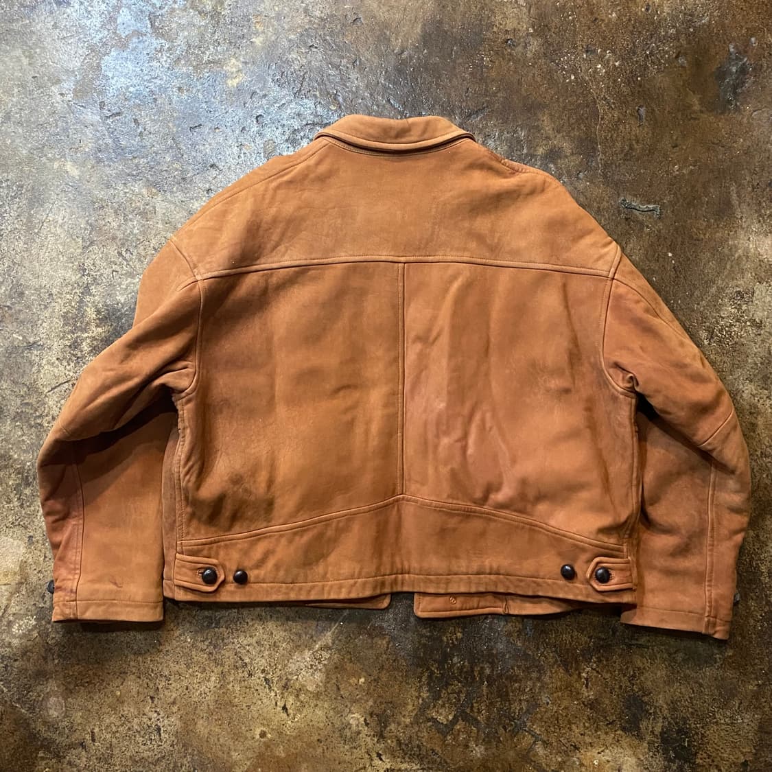 (M) 90s dezert 데저트 브라운 스웨이드 자켓 상품이미지8