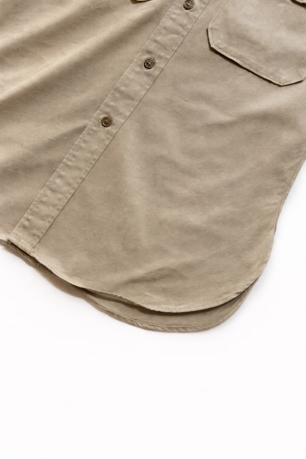 50s 미군 카키 오피서 셔츠 15.5(100~103) 상품이미지5