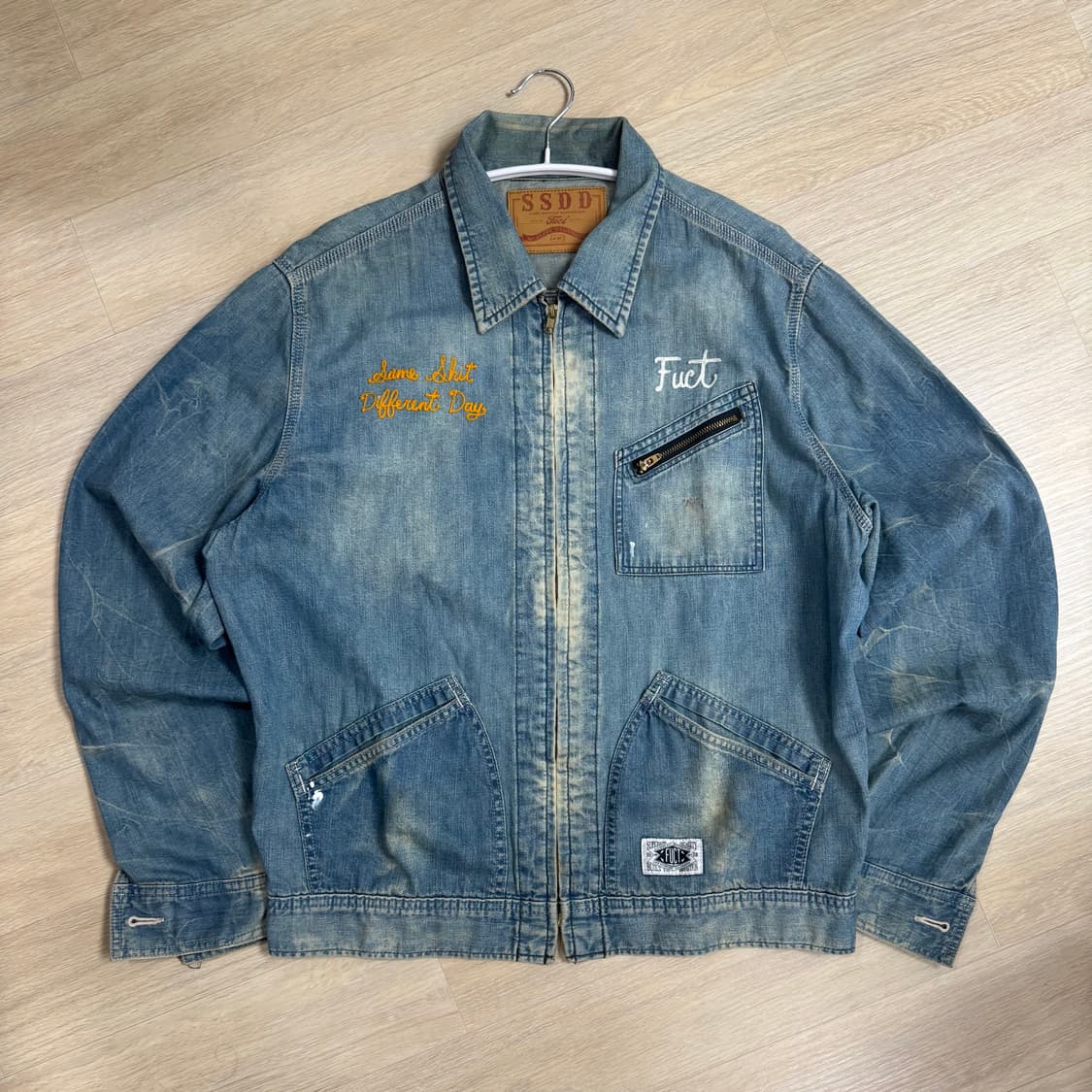 FUCT 퍽트 집업 카펜터 데님 자켓 L 상품이미지2