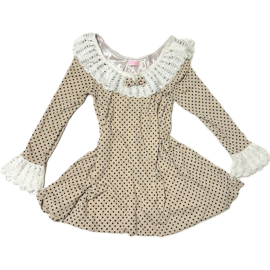 트랄라라 히메갸루 라떼갸루 도트 프릴 원피스 상품이미지1