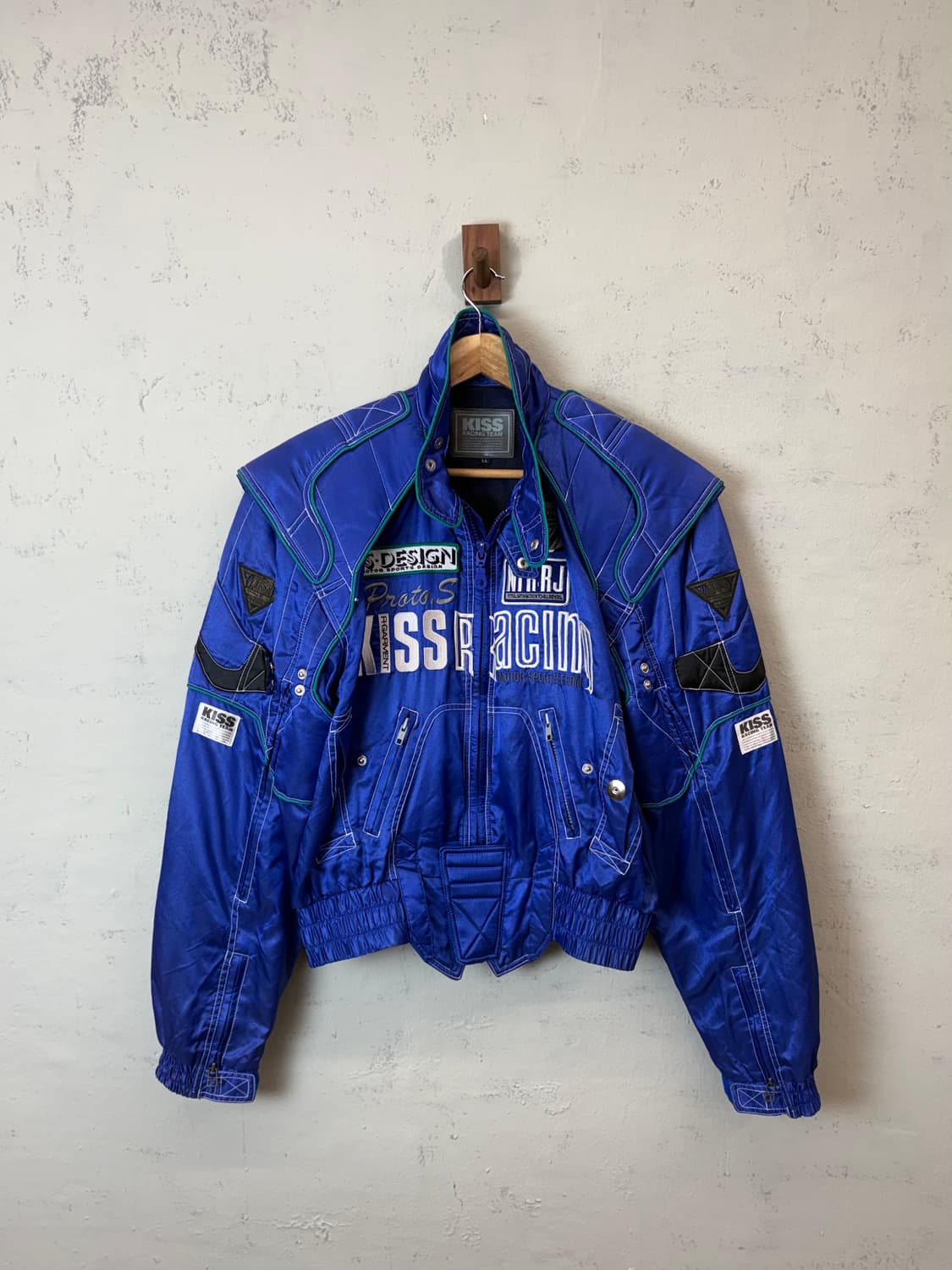 JPN 90s 빈티지 키스 레이싱 자켓 상품이미지1