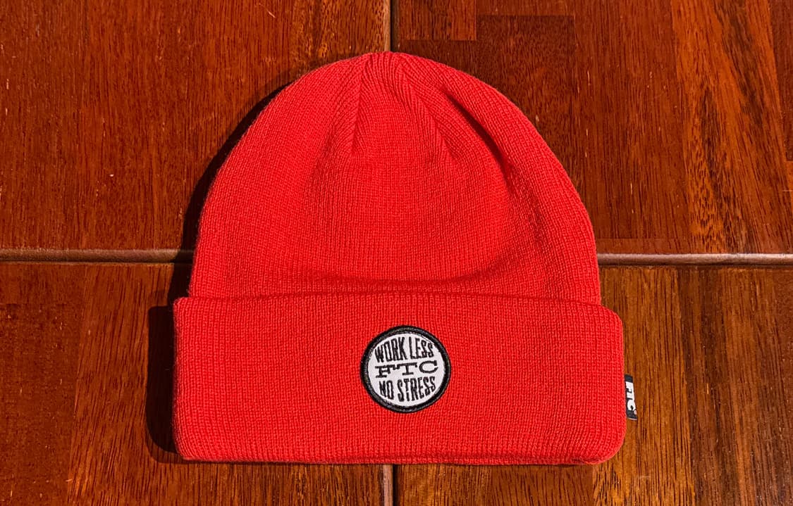 새상품 FTC Work Less Beanie 비니 상품이미지2