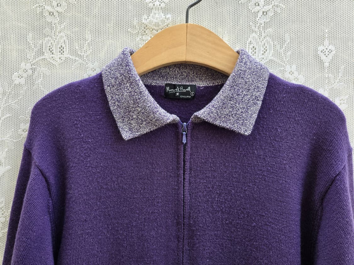 마가렛 호웰 집업 니트 리리 지퍼 (made in japan) 상품이미지2